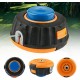 Tambur motocoasa automat, cap buton ALBASTRU M10X1,25 { huz mic orange}, CRAFT-TEC MX147